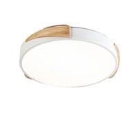 Ceiling Lamp Ultra-Thin Panel Light LED Ceiling Lamp 3-Color Light Flush Mount Ceiling Lights Close to Ceiling Light Fixtures Easy to Install Lighting Fixture Bedroom Study Room Lamps (White 50CM)