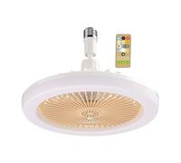 Ceiling Light Fixture with Fan, Kitchen Ceiling Fan Light, Remote-Controlled Cooling Lamp, 9.84x9.84x4.33 Inches, Space-Saving Illumination for Garage, Bathroom, Game Room, Living Room, Kitchen