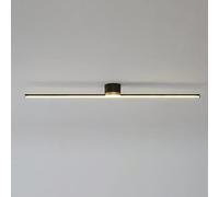 Ceiling Light Lamp Minimalist Long Strip Semi Flush Mount Lamp, Chandeliers Close-to-Ceiling Lights for Living Room Bedroom Hallway Kitchen, 4000K Natural