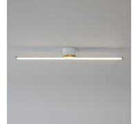 Ceiling Light Lamp Minimalist Long Strip Semi Flush Mount Lamp, Chandeliers Close-to-Ceiling Lights for Living Room Bedroom Hallway Kitchen, 4000K Natural