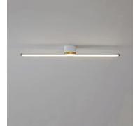 Ceiling Light Lamp Minimalist Long Strip Semi Flush Mount Lamp, Chandeliers Close-to-Ceiling Lights for Living Room Bedroom Hallway Kitchen, 4000K Natural