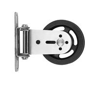 Ceiling Mount Pulley - Gym Pulley Wheel Roller Bearing Silent Detachable, Lifting Crane Swivel Hook Single Hanging Wir,Rotation 360 Degree Smooth Durable DIY Attachment For Home Gym Puley System