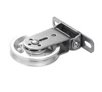 Ceiling Mount Pulley - Gym Pulley Wheel Roller Bearing Silent Detachable, Lifting Crane Swivel Hook Single Hanging Wir,Rotation 360 Degree Smooth Durable DIY Attachment For Home Gym Puley System