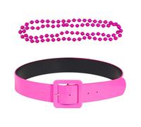 Ceinture 1 Pièce, Collier De Perles 1 Pièce, Bijoux Créatifs Et Personnalisés, À La Mode Et Polyvalente, Large Ceinture pour Femmes, Décoration Fixe des Vêtements.