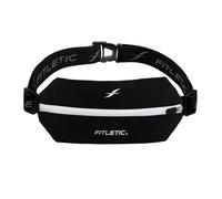 Fitletic Ceinture de course Mini Sport Belt – 1 poche élasthanne waterproof, Noir Taille unique