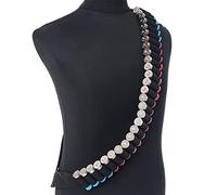 Ceinture à Cartouches, Fusil Porte Cartouche Grande Capacité Balles Cartouche Ceinture pour Fusil de Calibre 12 ou 20 50 Rondes