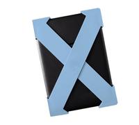 Ceinture à main avec panneau antidérapant, support flexible pour les lecteurs de courrier électronique de 1,2 m à 2,5 m, sangle de préhension en PU flexible en plus de la lecture confortable et