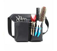 Ceinture à outils de barbier, Ceinture de coiffeur, étui salon, pochette, kit ciseaux coiffure, sac for coiffeurs(Black)