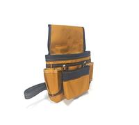 Ceinture À Outils En Tissu Renforcé Réglable Pour Hommes Magnétique Pochettes Détachables Pour Électricien Ceintures De Construction Pour Hommes