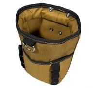 Ceinture à outils essentiels pour tablier, sac de taille réglable en toile robuste pour charpentiers, jardiniers, constructeurs (A)