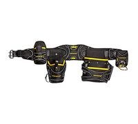 Ceinture à outils noire rembourrée Super Heavy Duty Champion, sacs à outils, sac à outils et accessoires à main, ceinture à outils pour marteau, ceinture à outils en cuir, Tough Master