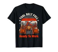 Ceinture à Outils prête à l'emploi Travail T-Shirt