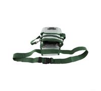 Ceinture à outils réglable pour travailleurs du bâtiment, plombiers et électriciens, ceinture de travail multi-poches avec poches amovibles, construction en nylon robuste (L argenté)