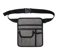 Ceinture à Outils - Sac à Tablier de Serveur | Pochette Banane réglable en Toile lavée, Sac Utilitaire Multifonction pour Commandes Restaurant, tâches ménagères, Nettoyage, Jardinage et Bricolage