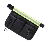 Ceinture à outils | Sac de rangement robuste pour outils - Sac de rangement avec bande réfléchissante pour charpentier, électricien, technicien, travail, construction, jardinage