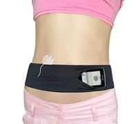Ceinture à Pompe à insuline réglable pour diabétique - Accessoires de Course Confortables - Large Bande - pour diabète de Type 1 - Appareil médical T1D - pour Enfants, Hommes et Femmes - Taille S