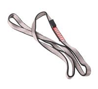 Ceinture à sangle plate en Nylon 23KN, 16mm, 60cm, haute résistance à la traction, pour l'alpinisme, l'escalade, le sauvetage, gris, 1.6cm de large