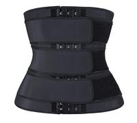 Ceinture Abdominale Amincissante de Sport Grande Taille pour Femmes, Ceinture de Sudation de Taille Sauna Grande Taille pour Femmes(Black,6X-Large)