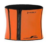 Ceinture abdominale amincissante - HMS - BR209 - Néoprène - Orange - Taille unique - Confortable - Ajustable