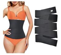 Ceinture Abdominale Amincissante - Snatch Me Up - Lombaire Invisible Wrap Shaper Band - Noir 4M