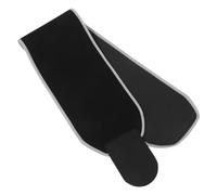 Ceinture Abdominale Basse en Caoutchouc, Légère, Noire, pour Entraînement