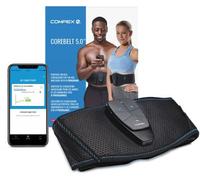 Compex Ceinture stimulation musculaire CoreBelt 5.0 - Réglable - Autonomie 2 sem - S/M
