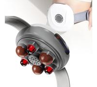 Ceinture abdominale électrique chauffante rapide, masseur lombaire portable, pétrissage avant et arrière, 3 niveaux d'intensité réglables, arrêt automatique après 10 minutes, pour favoriser le métabol