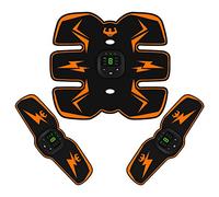 Ceinture Abdominale Electrostimulation, Bras et Jambes Stimulateur Musculaire Électrique, Modes Multiples et Intensité Réglable, Ceinture EMS Portable pour Entraînement Abdominal