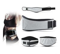 Ceinture Abdominale Homme, Ceinture Amincissante pour Hommes et Femmes, Ceinture de Sudation Homme pour la Maison et Le Gymnase, Ceinture Ventre Plat Femme Longueur 100cm, Gris, 1 Pièce