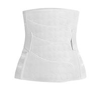 Ceinture abdominale post-partum pour femmes Ceinture de soutien de maternité Tummy Tuck Vêtement de compression Accouchement naturel des femmes enceintes Ceinture de césarienne Bande abdominale (White M)