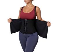 Ceinture Abdominale pour Femme Débardeur Gainant à la Taille for Femme, Fermeture éclair, Gainant Le Ventre, sans Manches, sous-vêtement Gainant