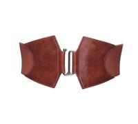 Ceinture Abdominale pour Femmes Grande Taille élastique Noir Corset Ceintures Concepteur Dames Large Stretch Cummerbunds Femme Grande Robe Corsets Ceinture Filles pour Soutien Abdominal(Camel Corset)