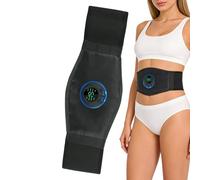 Ceinture Abdominale Stimulateur Musculaire | Outil Rechargeable Portable de Sculpture Corporelle | Appareil de Stimulation pour Ventre | Pour Récupération Détente Renforcement Abdominal À Domicile