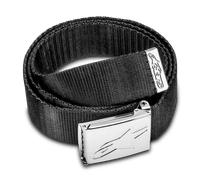 Alpinestars Ceinture Ageless Web Noir/Chrome Taille unique Unisexe