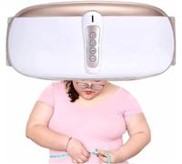 Ceinture Amincissante à Vibration électrique, Masseur De Vibration De Perte De Poids, 4 Niveaux De Puissance Forte, Température Constante, Chaleur Frottant L’Abdomen avec Bianstone