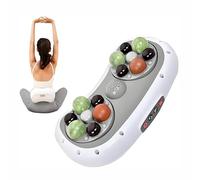 Ceinture Amincissante Électrique Sans Fil, Appareil De Massage Abdominal Avec 12 Têtes De Massage Et 3 Modes, Température Réglable 45 À 55 °C Et Synchronisation 10 Minutes, Pétrissage À 360 °