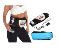 Ceinture amincissante et massante 5 modes Ceinture abdominale tonifiante et chauffante réglable de 120 cm,idéale pour brûler les graisses abdominales,pour la maison et le bureau,pour femmes et hommes