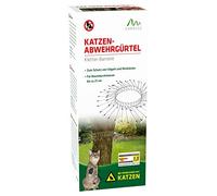 Ceinture Anti Chats pour Arbre et Gouttière, Protection Contre Les Chats, jusqu'à Ø 21 cm, Barrière Anti Chats Fouines et Toute Sorte d’Animaux Grimpeur. en Acier Inoxydable.