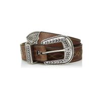 Ceinture ARIAT Fatbaby coutures centrales pour femme, marron, taille 38