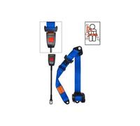 Ceinture avant bleue 4 points SECURON avec enrouleur pour Combi 63 ->79