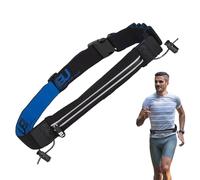 Ceinture avec numéro de course, sac de ceinture imperméable pour course à pied, homme et femme, avec boucles en gel énergétique pour l'escalade, le jogging, le yoga, Noir , Refer to description,