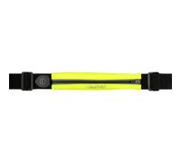 Ceinture avec poche et bande Led rechargeable Avento Jaune TU