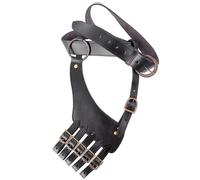 Ceinture Avec Support D'Arme, Bandoulière, Cuir Noir