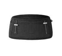 Ceinture Banane Confortable, Array, Noir, XL | Profil Mince et Discret, Léger, Sacoche, pour Trail, Fitness, Coureurs, Marathoniens