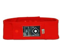 Ceinture Bande pour pompes à insuline UNI - rouge myDili accessoires-diabète Taille 80cm - 85cm