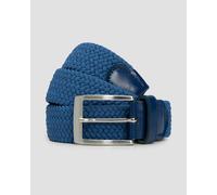 Ceinture Bleue Pour Hommes Alberto Basic Braided 1008330-848