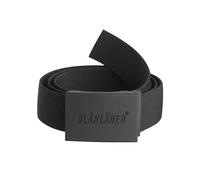 Ceinture boucle gomme noir 120cm BLAKLADER