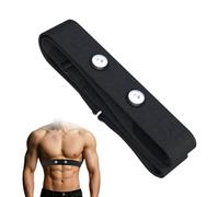 Ceinture Cardio Réglable, 1 article Ceinture Cardio, Pour Capteur Cardiaque, Ceinture Cardio Bluetooth Ant+ Compatible avec Garmin, Wahoo, Polar H10 H9, Coospo, Magene, Bryton, Livlov