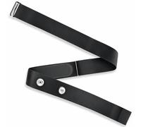 Ceinture Cardio Réglable 70 à 105 cm pour Capteur de Fréquence Cardiaque Bluetooth Ant+, Sangle de Poitrine Élastique avec Électrodes Souples, Compatible with H10 H9 Cardio-Gürtel