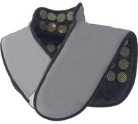 Ceinture chauffante - ceinture chauffante pour le dos en néoprène - 54 pierres de jade & 30 pierres de tourmaline - soulagement efficace de la douleur et traitement thermique